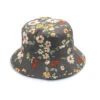 Dora Bucket Hat - Grey Flowers