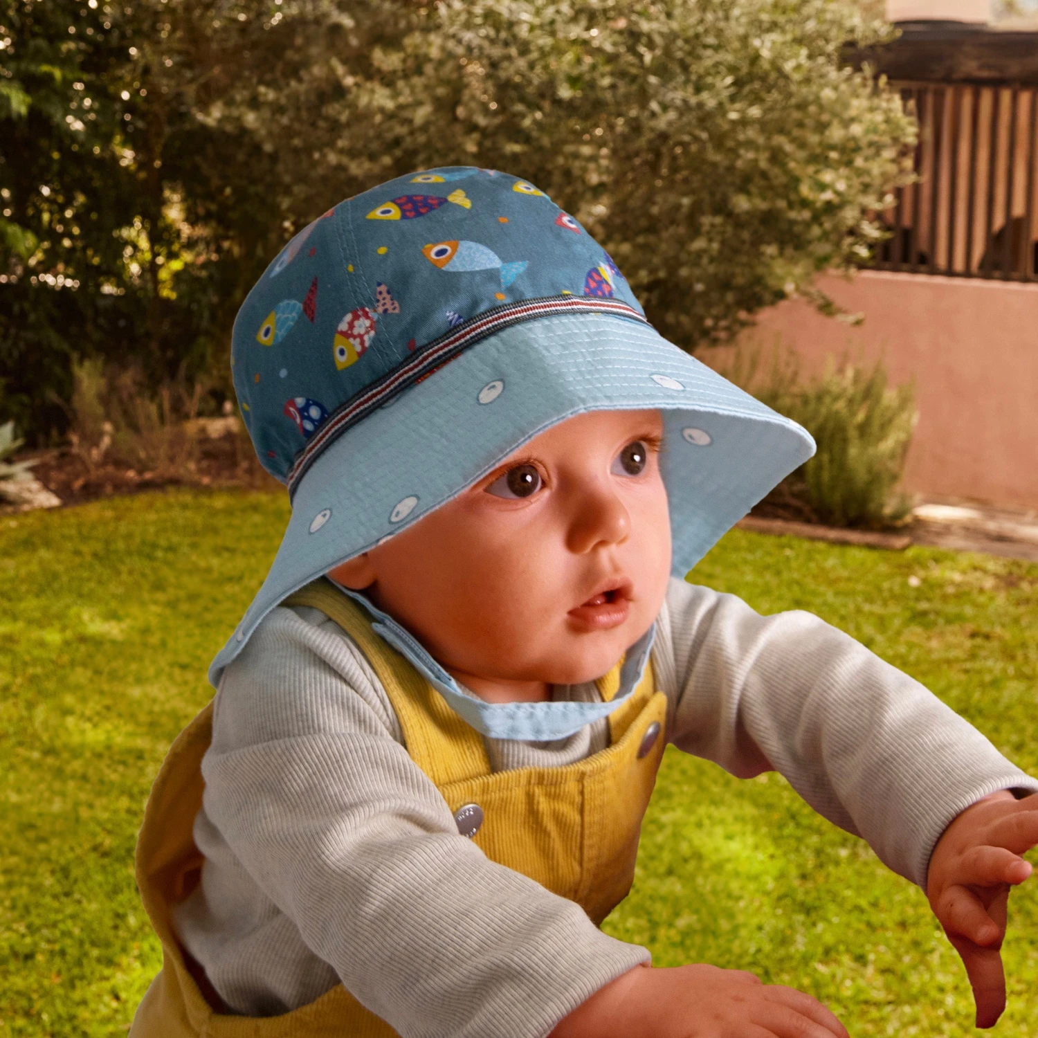 Stevie Souwester Hat - Fish 2 Stevie Souwester Hat - Fish - Image 2