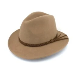 Cooroy Fedora Hat - Camel
