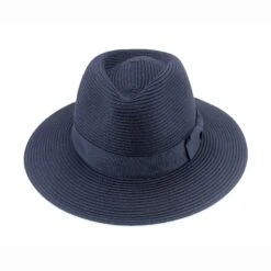 Sherry Fedora Hat - Navy -Cancer Council Shop PL413NavySHERRYFront