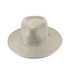 Linda Fedora Hat - Mixed Camel -Cancer Council Shop PL415MixCamelLindaFedorafront
