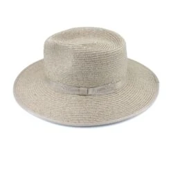Linda Fedora Hat - Mixed Camel -Cancer Council Shop PL415MixCamelLindaFedoraside