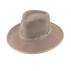 Linda Fedora Hat - Taupe -Cancer Council Shop PL415TaupeLindaFedoraside