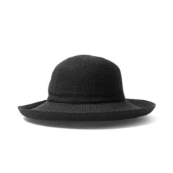 Classic Breton Hat - Black -Cancer Council Shop R35LBlackfront