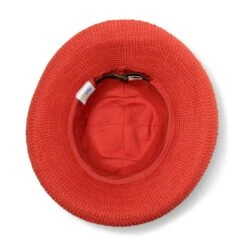 Classic Breton Hat - Dark Orange -Cancer Council Shop R35LDarkOrangeclassicBretonBelow