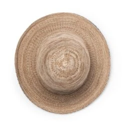 Classic Breton Hat - Mixed Camel 12 Classic Breton Hat - Mixed Camel -Cancer Council Shop R35LMixedCamelCLASSICabove