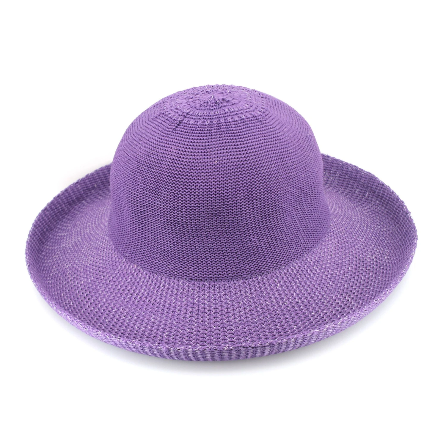 Classic Breton Hat - Purple 3 Classic Breton Hat - Purple - Image 3