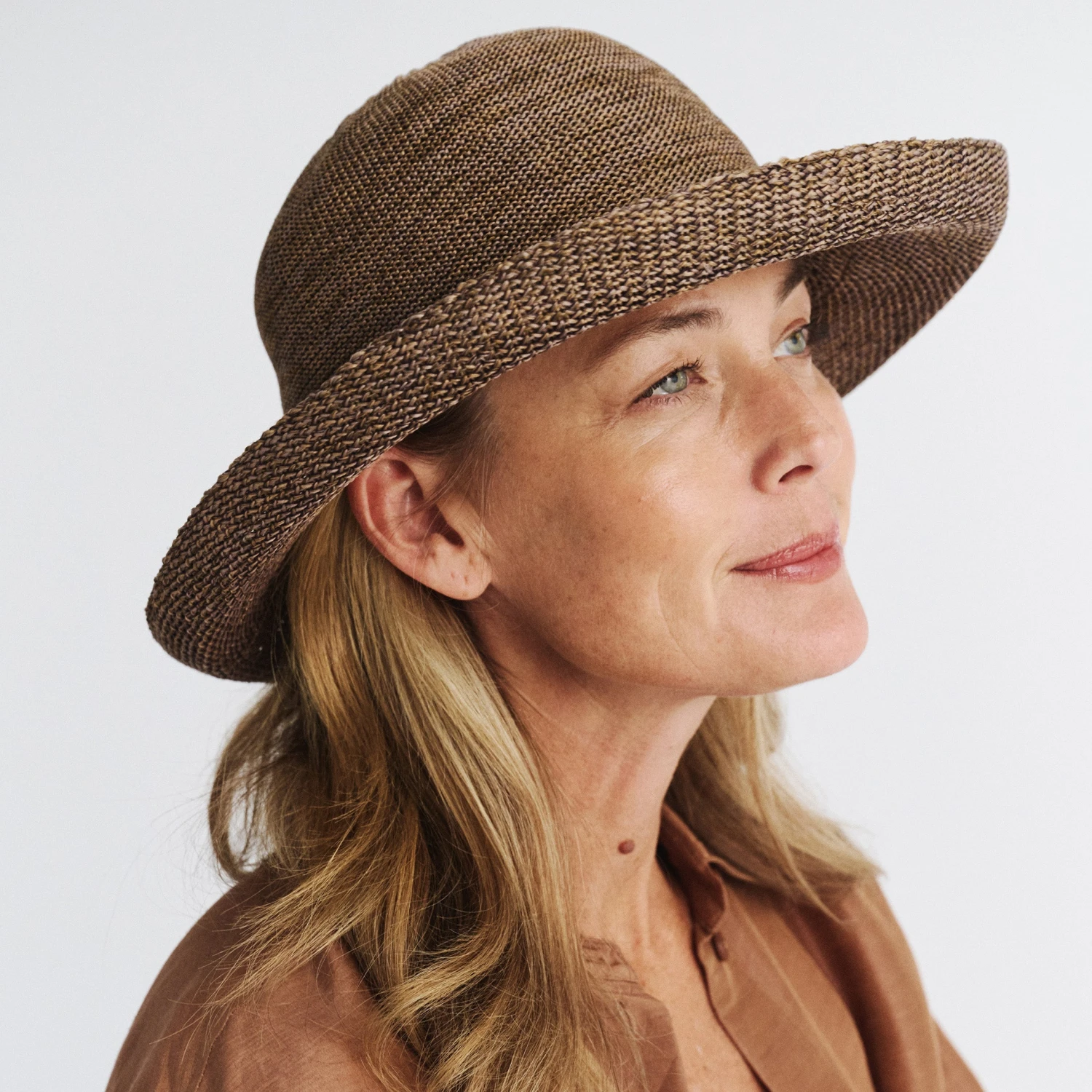 Classic Breton Hat - Suede 2 Classic Breton Hat - Suede - Image 2