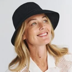 Tamzin Bucket Hat - Black