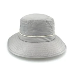 Marvin Bucket Hat - Grey -Cancer Council Shop RG75GreyMARVIN 1 Frontcrop