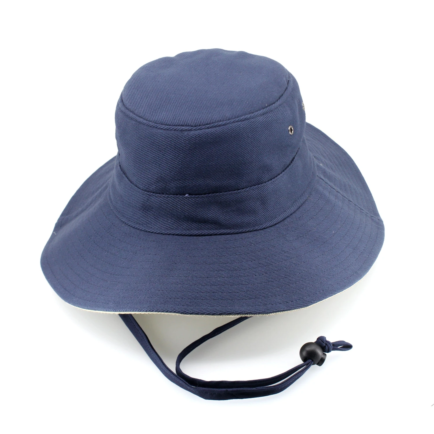 Alan Cricket Hat - Navy/Beige 4 Alan Cricket Hat - Navy/Beige - Image 4