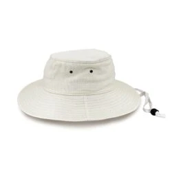 Alan Cricket Hat - Cream/Navy 11 Alan Cricket Hat - Cream/Navy -Cancer Council Shop RG80CreamNavyALAN side