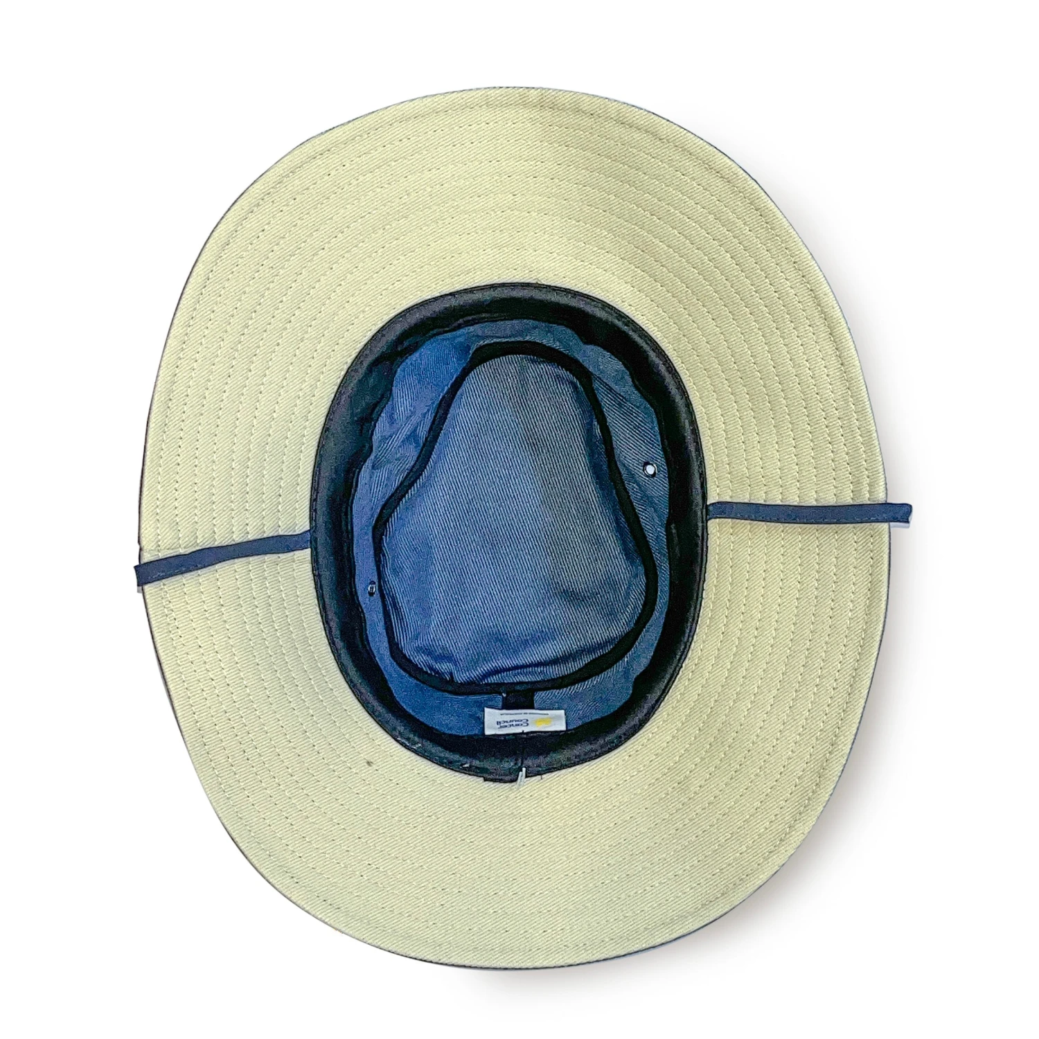 Alan Cricket Hat - Navy/Beige 6 Alan Cricket Hat - Navy/Beige - Image 6
