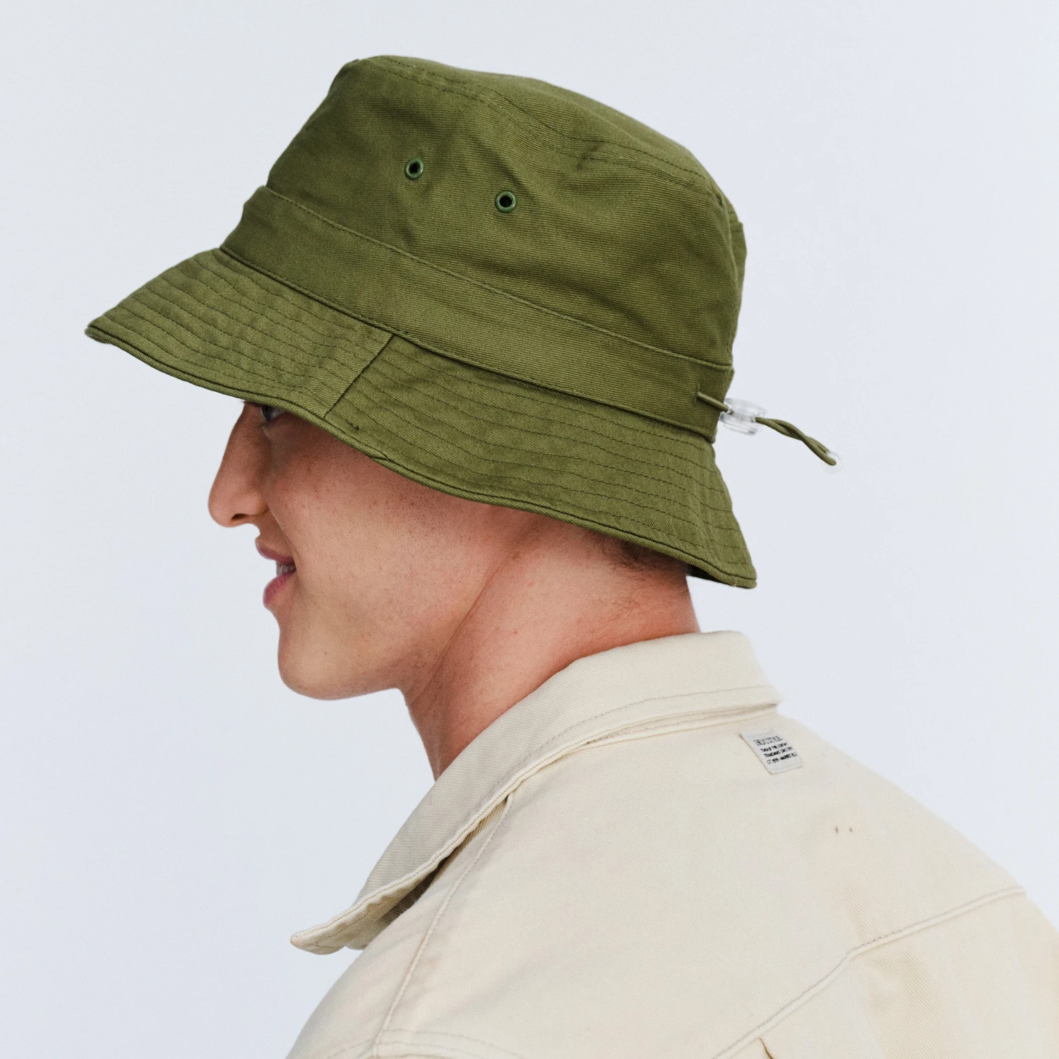 Jester Bucket Hat - Khaki Green 3 Jester Bucket Hat - Khaki Green - Image 3