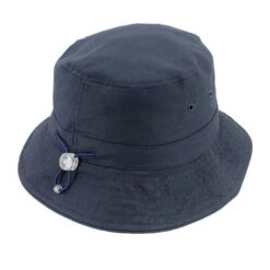 Jester Bucket Hat - Navy -Cancer Council Shop RG84NavyJesterBuckethatAngle
