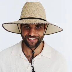 Classic Straw Surf Hat - Natural