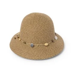 Bohemian Bucket Hat - Chocolate -Cancer Council Shop RL30Chocolateangle