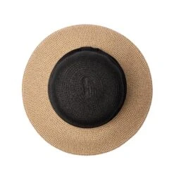 Jaclyn Bucket Hat - Natural -Cancer Council Shop RL602BlackNaturalabove