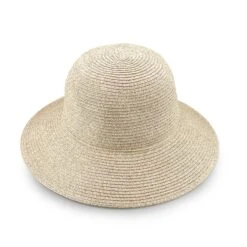 Lacey Bucket Hat - Oatmeal -Cancer Council Shop RL604POatmeal Front alt
