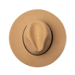 Shauna Fedora Hat - Caramel -Cancer Council Shop RL605Caramelabove