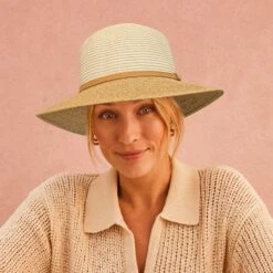 Daphne Bucket Hat - Ivory Natural -Cancer Council Shop RL672DAPHNEIvoryNaturalCrop