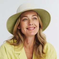 Daphne Bucket Hat - Ivory Sage