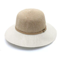 Daphne Bucket Hat - Wheat Ivory -Cancer Council Shop RL672WheatIvoryIMG 0061