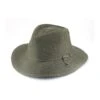 Jacqui Mannish Hat - Dark Khaki