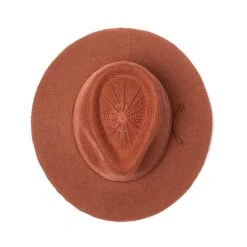 Jacqui Mannish Hat - Paprika -Cancer Council Shop RL73Paprikaabove