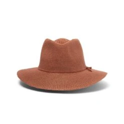 Jacqui Mannish Hat - Paprika -Cancer Council Shop RL73Paprikafront