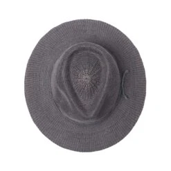 Jacqui Mannish Hat - Slate Grey -Cancer Council Shop RL73SlateGreyabove