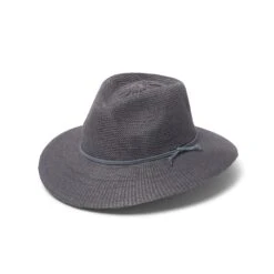 Jacqui Mannish Hat - Slate Grey