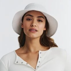 Golf Bucket Hat - White