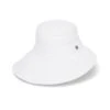 Emilia Cloche Hat - White