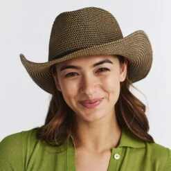 Benji Cowboy Hat - Black/Camel