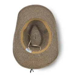 Benji Cowboy Hat - Black/Camel -Cancer Council Shop RL900BlackCamelBENJI 3