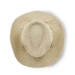 Benji Cowboy Hat - Wheat -Cancer Council Shop RL900WHEATBENJIAbove