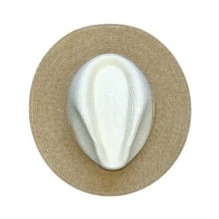 Café Fedora Hat - Ivory/Natural -Cancer Council Shop RM399IvoryNaturalCAFEAbove