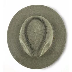 Darby Fedora Hat - Dark Khaki -Cancer Council Shop RM615DarkKhaki Above