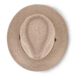 Darby Fedora Hat - Camel Mix -Cancer Council Shop RM615MixCamelDARBY Above