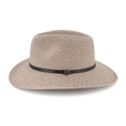 Darby Fedora Hat - Camel Mix -Cancer Council Shop RM615MixCamelDARBY side