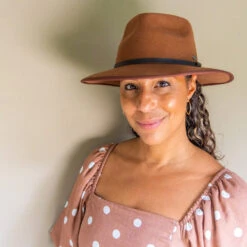 Benadict Fedora Hat - Chocolate -Cancer Council Shop RM870Choc2 d22f3555 d136 425b bb44 662fe08e95cc