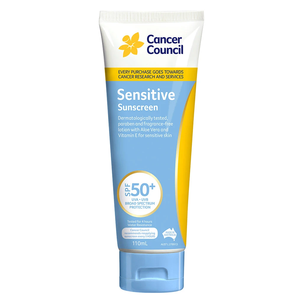 Sensitive Sunscreen SPF50+ 110ml 1 Sensitive Sunscreen SPF50+ 110ml