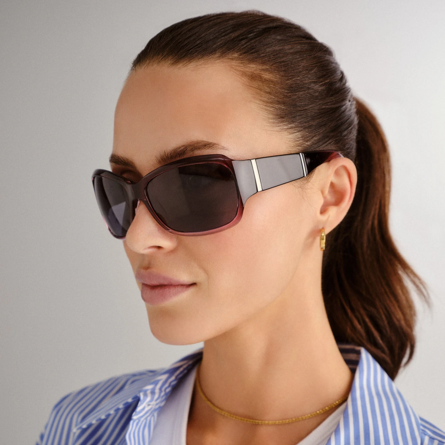Kelso Sunglasses - Crystal Violet 2 Kelso Sunglasses - Crystal Violet - Image 2