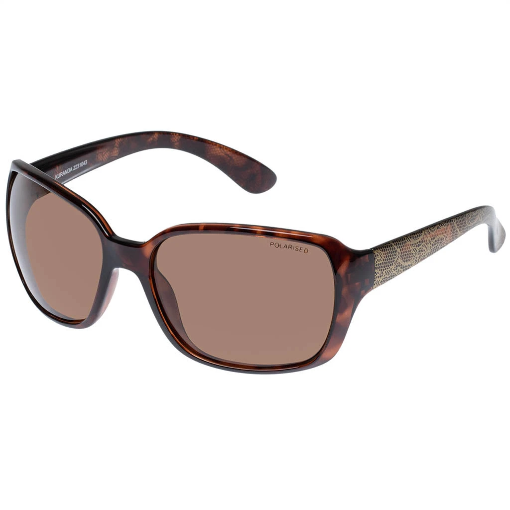 Kuranda Sunglasses - Dark Tort Floral 1 Kuranda Sunglasses - Dark Tort Floral