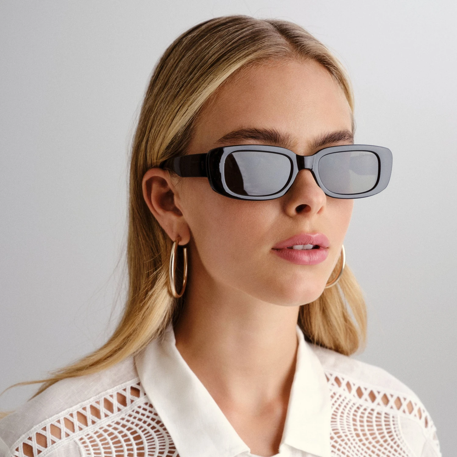 Ascot Sunglasses - Black 2 Ascot Sunglasses - Black - Image 2