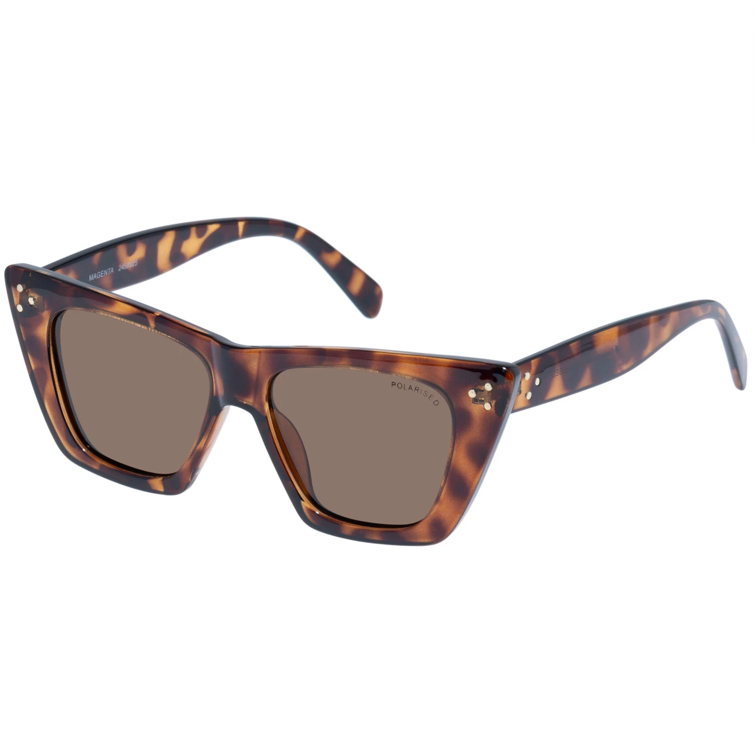 Magenta Sunglasses - Dark Tort 1 Magenta Sunglasses - Dark Tort
