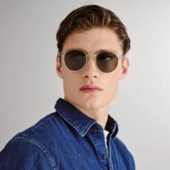 Enviro Round Metal Sunglasses - Silver -Cancer Council Shop TCC2458833 9ENVIROROUNDMETAL