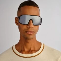 Outfield Shield Sunglasses - Black/Red -Cancer Council Shop TCC2558903 11OUTFIELDSHIELD