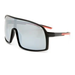 Outfield Shield Sunglasses - Black/Red